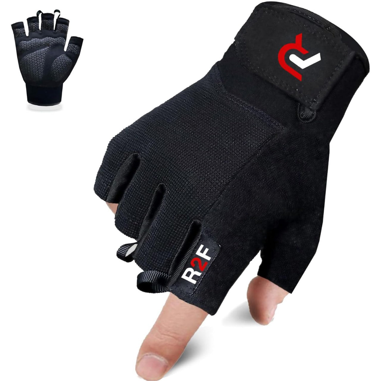 Shop high-quality weight lifting gloves and gym gloves for your workout at R2F Sports. Our gloves provide superior grip, wrist support, and comfort, allowing you to maximize your performance and protect your hands during intense training sessions. Experience the difference with R2F Sports today.